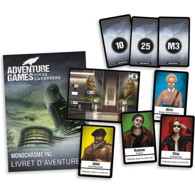 Monochrome Inc. - Adventure Games - Jeu d'AventureEsprit Jeu - Kosmos