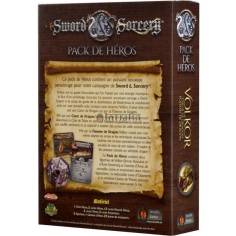 Sword & Sorcery - pack de héros Volkor - Jeux de société - Intrafin 2