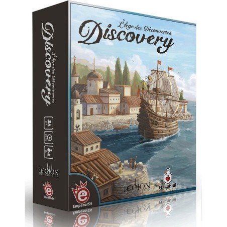 Discovery, L'Age des Découvertes - Jeux de société - EmperorS4 Games - Légion Distribution