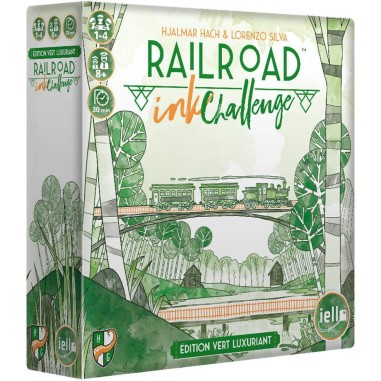Railroad Ink Challenge - Vert - Horrible Guild