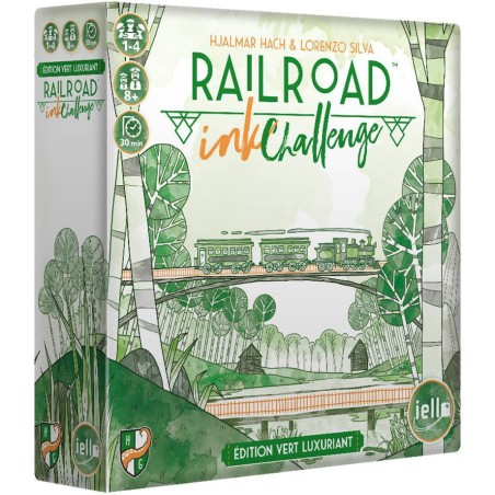Railroad Ink Challenge Vert Luxuriant - Jeux de société - Horrible Guild