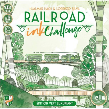 Railroad Ink Challenge Vert Luxuriant - Jeux de société - Horrible Guild