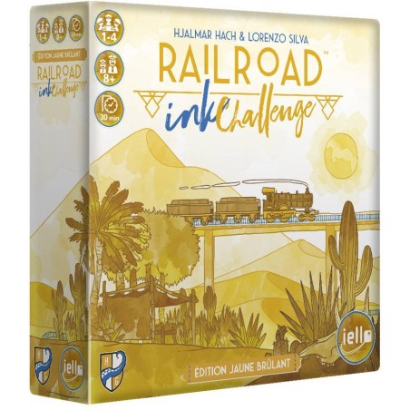 Railroad Ink Challenge - Jaune - Iello - Jeux de société - Horrible Guild