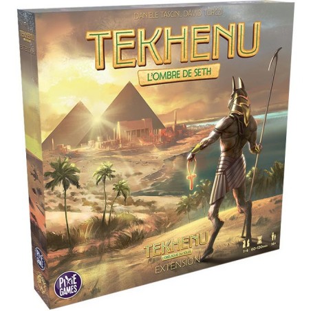 Tekhenu - L'Ombre de Seth - Board and Dice - Jeux de société - Pixie Games