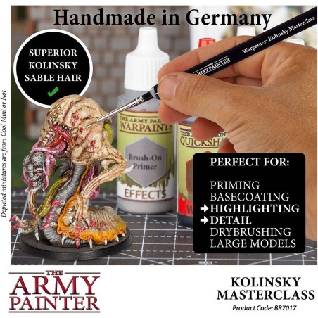 Pinceau Wargamer - Masterclass - Jeu de figurines - Army Painter - The Army Painter