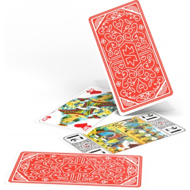 Jeu de Tarot rouge, 78 cartes