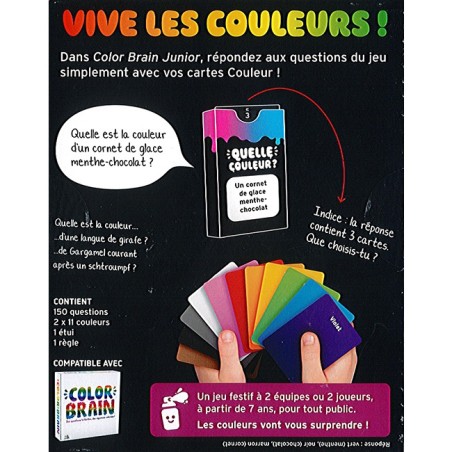 Colorbrain Junior - Jeux de société - Big Potato Games