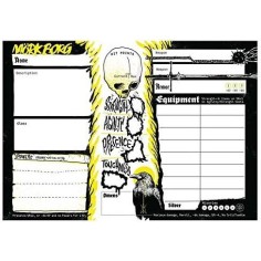 Mörk Borg Rpg - Character Sheet Pad - Free League