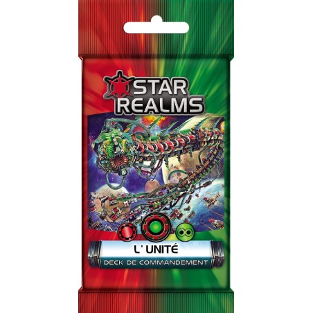 Star Realms - L'Unité Deck de Commandement - ExtensionEsprit Jeu - Iello