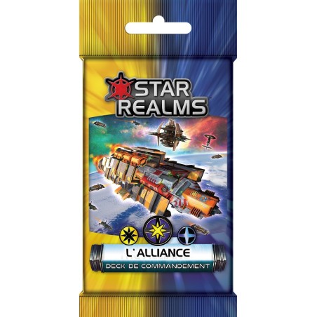 Star Realms - L'Alliance Deck de Commandement - ExtensionEsprit Jeu - Iello