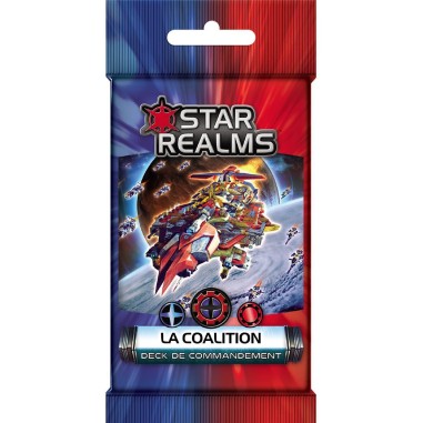 Star Realms : Deck de Commandement - La Coalition - Jeux de société - Iello