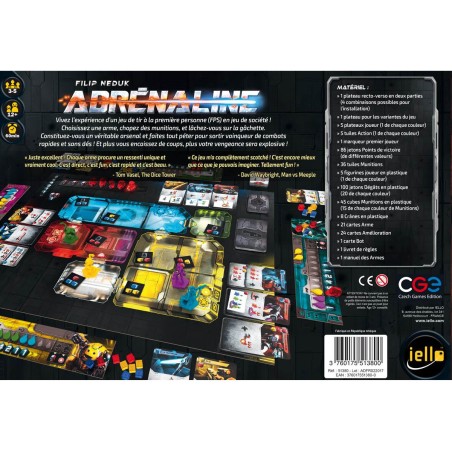 Adrenaline - Jeu de société - Iello