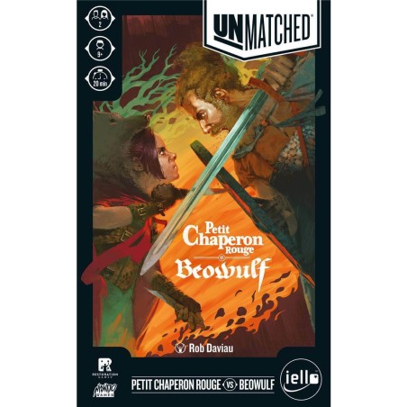 Unmatched : Petit Chaperon Rouge Vs Beowulf - Jeux de société - Iello