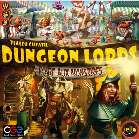 Dungeon Lords: La Foire aux Monstres - Jeu de société - Iello