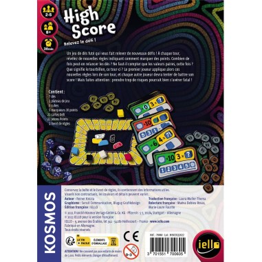 High Score - Jeux de société - Iello