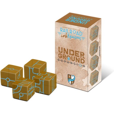 Railroad Ink Expansions - Underground - Jeux de société - Iello