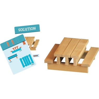 Petit Architecte - Jeu de construction en planchettes sur modèle 2D - Iello