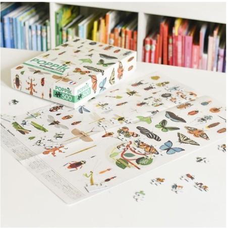 Puzzle - Insectes 500 pièces - Jeux classiques - Poppik