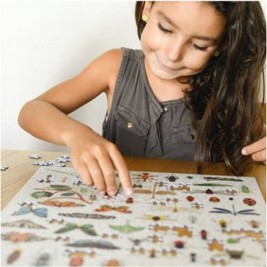 Puzzle - Insectes 500 pièces - Jeux classiques - Poppik
