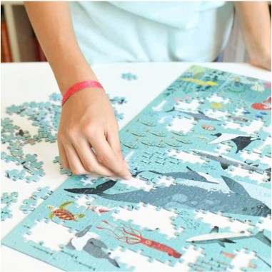 Puzzle - Ocean 500 pièces - Jeux classiques - Poppik