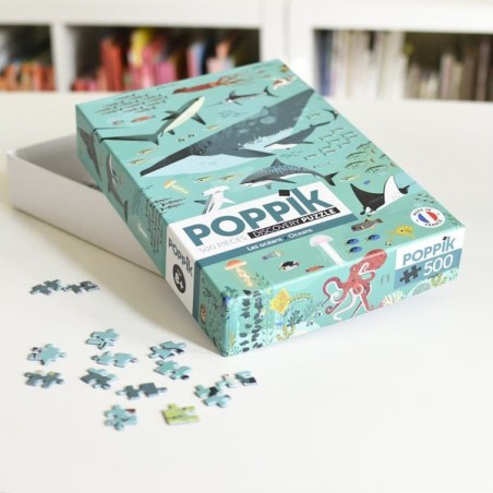 Puzzle - Ocean 500 pièces - Jeux classiques - Poppik