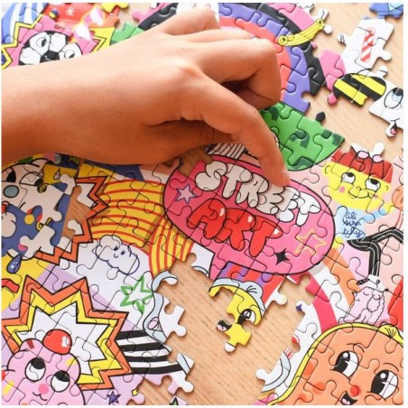Puzzle - Graffiti 500 pièces - Jeux classiques - Poppik