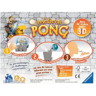 Medieval Pong - Jeu de société - Ravensburger