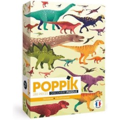 Puzzle - Dinosaures 280 pièces - Jeux classiques - Poppik 2