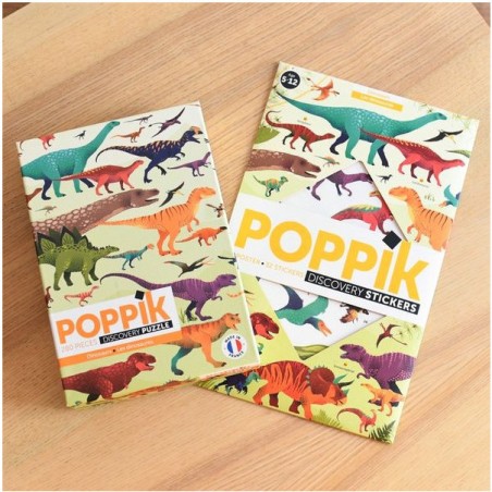 Puzzle - Dinosaures 280 pièces - Jeux classiques - Poppik