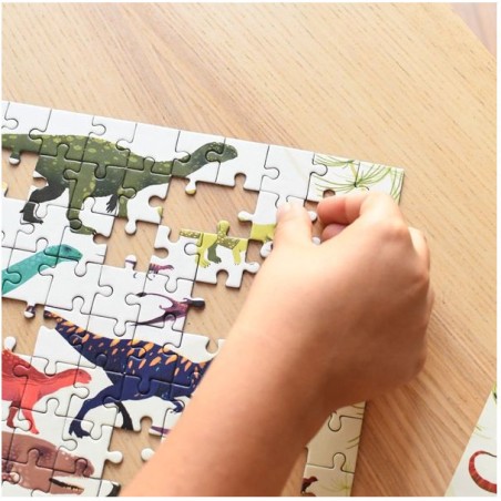 Puzzle - Dinosaures 280 pièces - Jeux classiques - Poppik