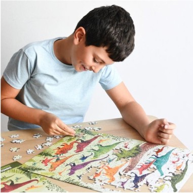 Puzzle - Dinosaures 280 pièces - Jeux classiques - Poppik