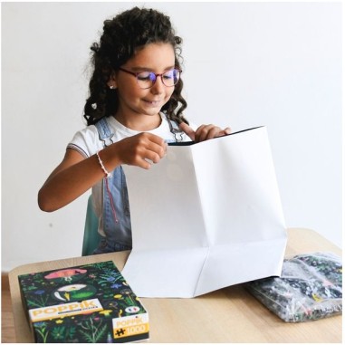 Puzzle - Fleurs botaniques 1000 pièces - Jeux classiques - Poppik