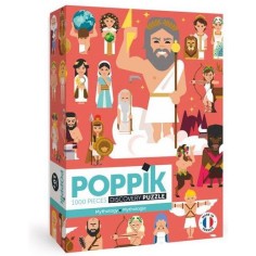 Puzzle - Mythologie 1000 pièces - Jeux classiques - Poppik 2