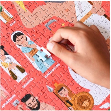 Puzzle - Mythologie 1000 pièces - Jeux classiques - Poppik