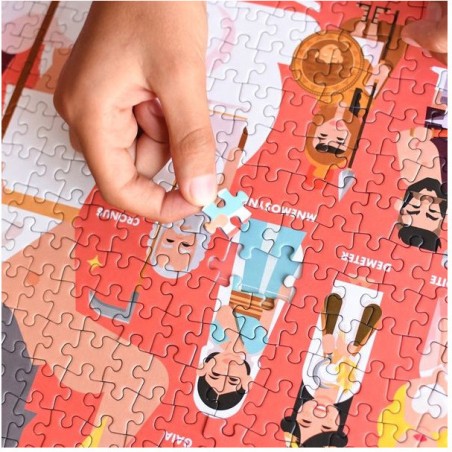 Puzzle - Mythologie 1000 pièces - Jeux classiques - Poppik
