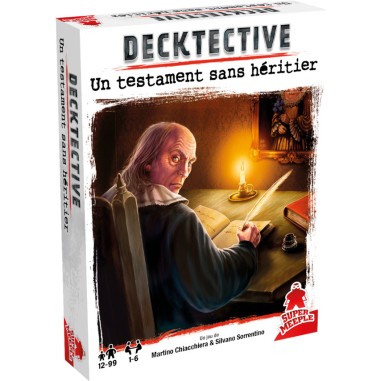 Un Testament sans héritier - Decktective - Jeu d'Enquête - Super Meeple
