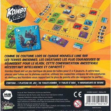 Kombo Klash - Yoka By Tsume - Jeux de société - Yoka Bytsume