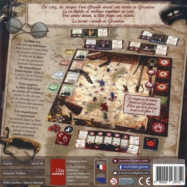 La Bête - Jeu de Plateau et de Poursuite - Multivers