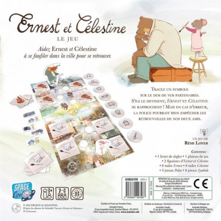 Ernest & Célestine - Space Cow - Jeux de société - Asmodée
