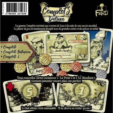 Complots Deluxe - Jeux de figurines - Ferti Games