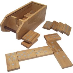 Domino Géant Caisse Bois - Carrom Art 2