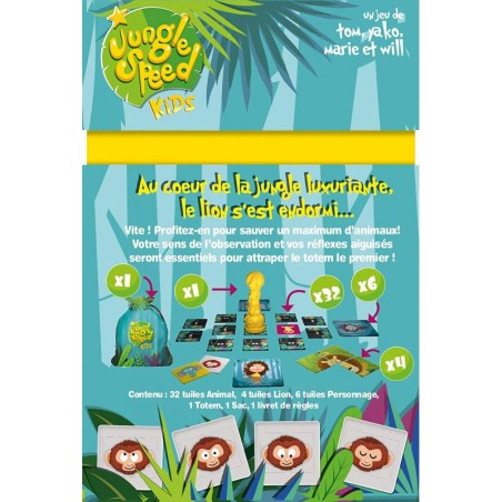 Jungle Speed Kids - Un jeu Asmodee - Achat - Asmodée