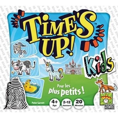 Time's Up Kids jeu d'ambiance dès 4 ans Repos Production