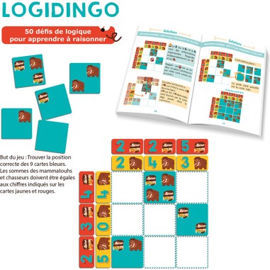 Logidingo - Jeu Pédagogique AritmaEsprit Jeu - Cocktail Games