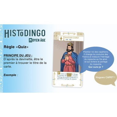 Histodingo Moyen jeu de société - Cocktail Games