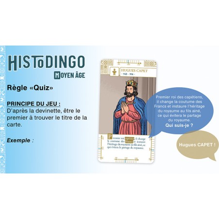 Histodingo Moyen jeu de société - Cocktail Games