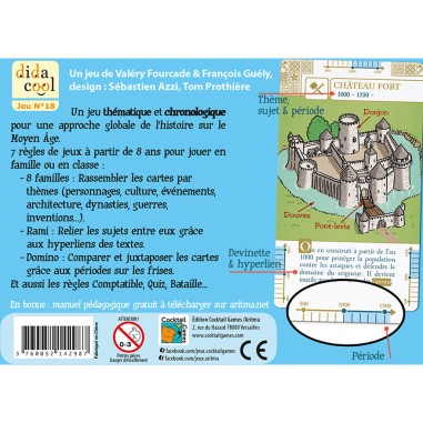 Histodingo Moyen jeu de société - Cocktail Games