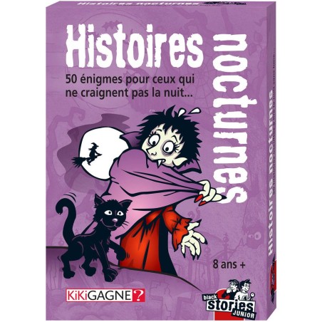 Black Stories Junior - Histoires Nocturnes - Jeu de société - Kikigagne - Kikigagne ?