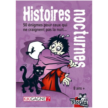 Black Stories Junior - Histoires Nocturnes - Jeu de société - Kikigagne - Kikigagne ?