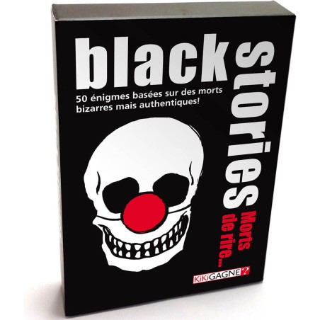 Black Stories Mort de Rire - Jeu de société - Kikigagne - Kikigagne ?